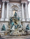 Alajos StroblÃ¢â¬â¢s Neo-Baroque masterpiece: Matthias Fountain, a monumental fountain group in the western forecourt of Buda Castle